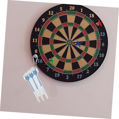 HANABASS Darts Carrying Case Hard Shell Storage Box Lightweight Organizer for Soft Tip Darts with Single White Compartment for Travel and Game Room
