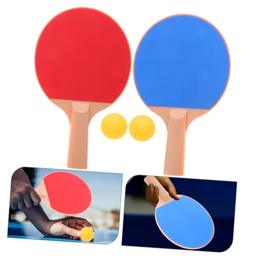 Table Tennis Racket Set Pong Paddles Set Plastic Elasticity Paddle Outdoor Game