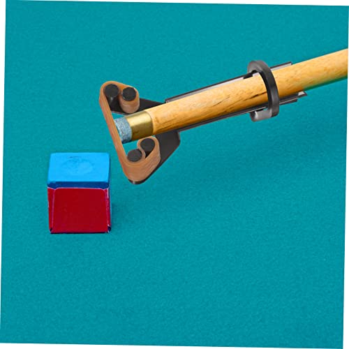 Happyyami 3pcs Pool Cue Tools Cue Tip Shaper Cue Tip Repair Kit Cue Tips for Pool Stick Billiard Pool Supplies Billiard Cue Lightweight Pool Cue Tip Nine Club Forming Machine Plastic
