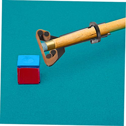 Happyyami 3pcs Pool Cue Tools Cue Tip Shaper Cue Tip Repair Kit Cue Tips for Pool Stick Billiard Pool Supplies Billiard Cue Lightweight Pool Cue Tip Nine Club Forming Machine Plastic