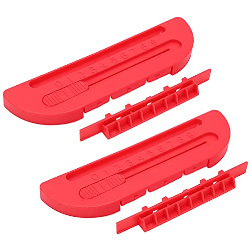 Table Hockey Ball Stopper Score Counter 2 in 1 Design Plastic Material Goal Door and Scorekeeper for Table Ice Hockey Games Includes 2 Pieces