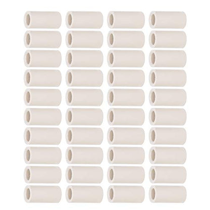 Billiard Cue Ferrules, 40PCS Fiber Pool Cue Ferrules Tubes 1 Inch Replacement Parts for Repair Durable Accessories for Billiards Enthusiasts