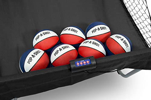 Pop-A-Shot - Home Dual Shot with NCAA Graphics l Sensor Scoring l 16 Game Modes l 7 Balls l Foldable Storage l for All NCAA Fans - style: Iowa Hawkeyes