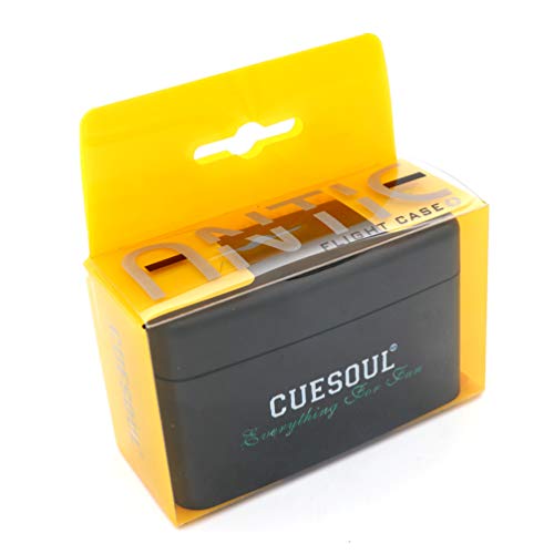 CUESOUL ANTIE Hard Dart Case with Peking Opera Mask Design and Dart Flights Case for Your Choice - color: Dart Flight Case-Black