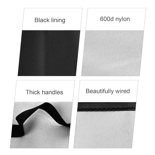 3D Printer Cover Heavy Duty Waterproof Anti-static Nylon Lid for FLASHFORGE Adventurer 5M 3D Printer,3D Printer Universal Protective Case (Silver) - color: Silver