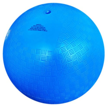 AppleRound 4-Pack of 5 Inch Small Playground Balls for Toddlers Kids with Air Pump - Kickball, Handball for Outdoor Kindergarten Preschool Games - color: Blue, Red, Green, Yellow