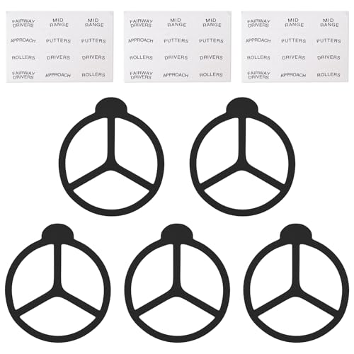 Disc Golf Bag Dividers 5-Pack - Universal Fit Disc Separators for Backpack Bags | Protects & Organizes Discs | Fits Innova, HIMAL, MVP Cell, Dynamic Discs Cadet Bags