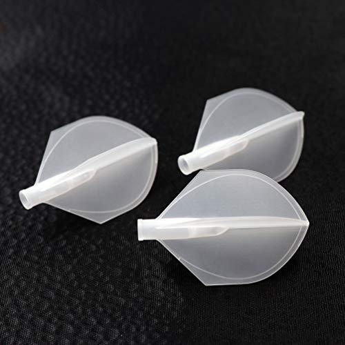 CUESOUL TERO AK4 Dart Flight Standard Shape/Shield Shape/Diamond Shape - color: Shield shape-Transparent