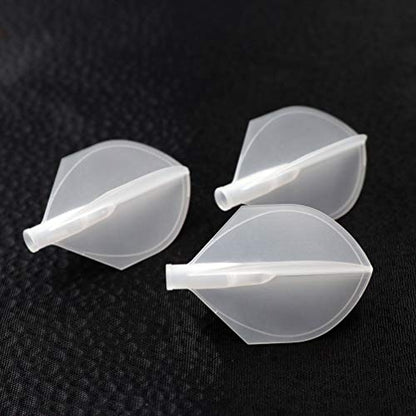CUESOUL TERO AK4 Dart Flight Standard Shape/Shield Shape/Diamond Shape - color: Shield shape-Transparent