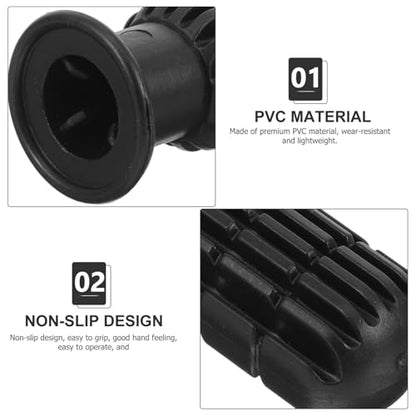 Foosball Table Handles Anti-Skid Sturdy PVC Grips Ergonomic Design for Table Football Soccer Rod Replacement Parts