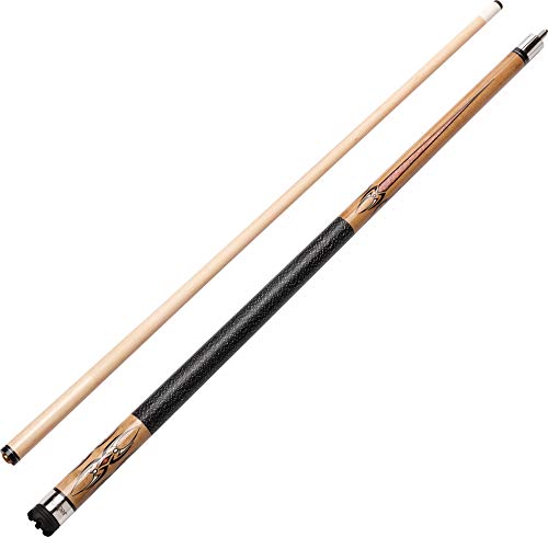 Viper by GLD Products Sinister 58" Pool Cue - color: Natural Ash with Black, size: 20 Ounce