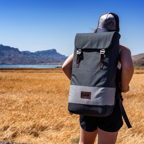 Elakai National Parks Series Premium Travel Cornhole Boards with Carry Case Backpack 1x2 - color: Arches 1x2