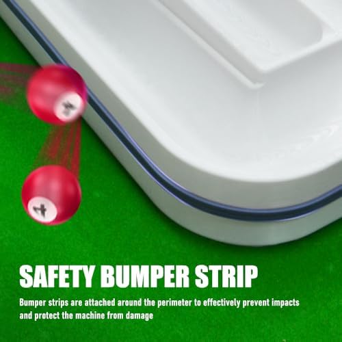 Billiards & Snooker Training Rack, 3D Printed Pool Ball Rack with Perfect Alignment, Holds 15 Balls, Portable Practice Tool for Pool Table Accessories, Includes Screwdriver & Rubber Bands - color: White