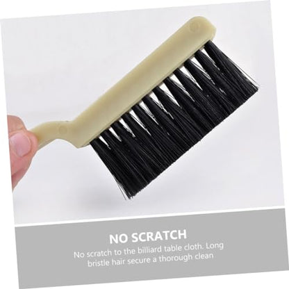 Billiards Pool Table Cleaning Brush Kit Multi-Use Felt Cleaner Soft Bristle Ergonomic Handle for Home and Club Use