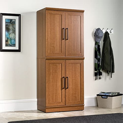 Sauder HomePlus Base Cabinet/ Pantry Cabinet, Sienna Oak finish - color: Sienna Oak