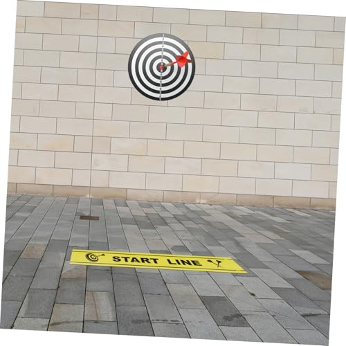 Gatuida Dart Game Floor Marker Durable Throwing Line Notice for Darts Players Games Toe Line Accessory for Parties and Enthusiasts