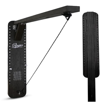 Ringo Outdoor Hook & Ring Game, Weather-Proof Composite, Fully Assembled, Mounts in 90 Seconds, Stainless Hardware, Built-in Scoring