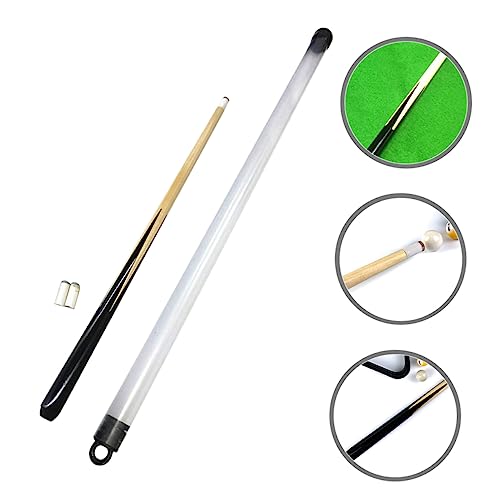 Toddmomy Wooden Pool Cue Stick for Boys and Girls Lightweight Billiard Cue for Skills and Comfortable Grip for Boy Girl Entertainment
