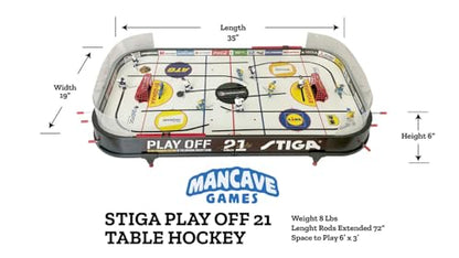 STIGA Playoff 21 Table Hockey Game USA vs Sweden