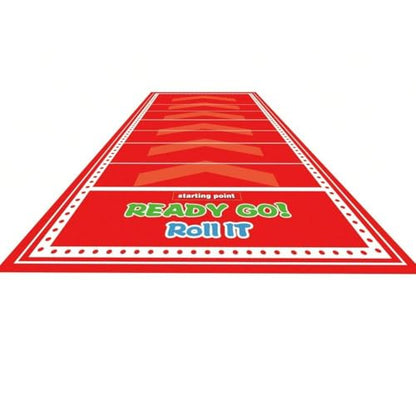 Writeable Erasable Party Game Mat, Giant Interactive Roll Track Pad for Game Night, Birthday Party, Team Building, Adults Kids Party Supplies