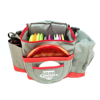 Disc Store Tournament Disc Golf Bag - Small and Lightweight Satchel Bag for Golf Discs - Fits 12 Discs - Durable and Water Resistant - Great for Tournament or Casual Outdoor Play