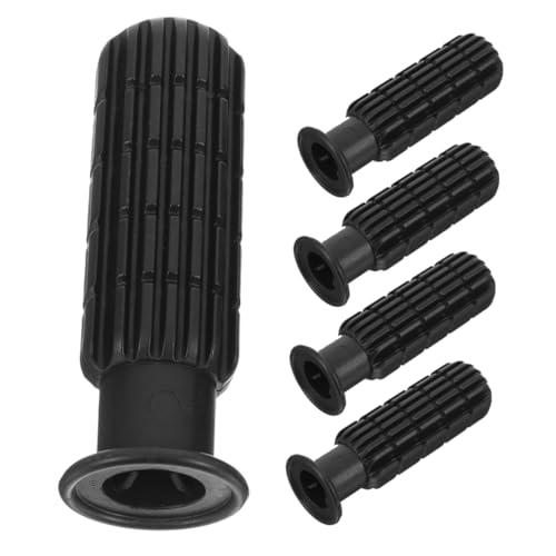 GALPADA 5pcs Foosball Table Handles for Standard 0.7m Tables Anti-Skid Plastic Grips for Soccer Convenient Replacement Parts for Game Evenings