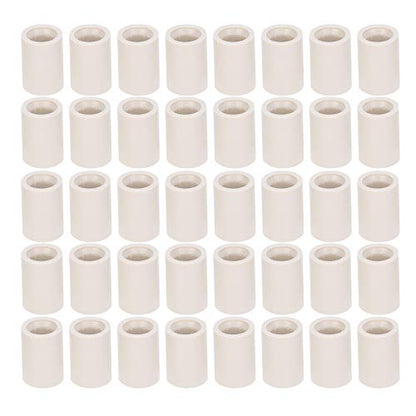 40Pcs Fiber Billiards Stick Pool Cue Ferrules Tubes Replacement Parts Repair Accessories Leisure Sports Game Room Cue Ferrule Pool Replacement Kit Stick Ferrules Kamui - size: 13MM 0.8 inches