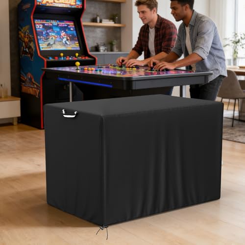 STARTWO Game Table Cover, Compatible with Arcade 1Up 32" Screen Infinity Game Table, Heavy Duty Waterproof & Dustproof Electronic Game Machine Cover