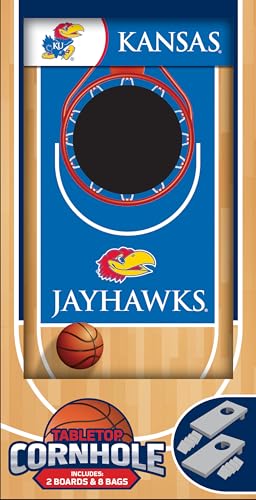 MasterPieces NCAA Syracuse Orange Tabletop Cornhole Game - Home Decor - style: Kansas Jayhawks