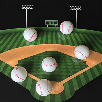 Recreational-Quality (1-Star, 40mm) Ping Pong Balls (Baseball, 12-Pack)