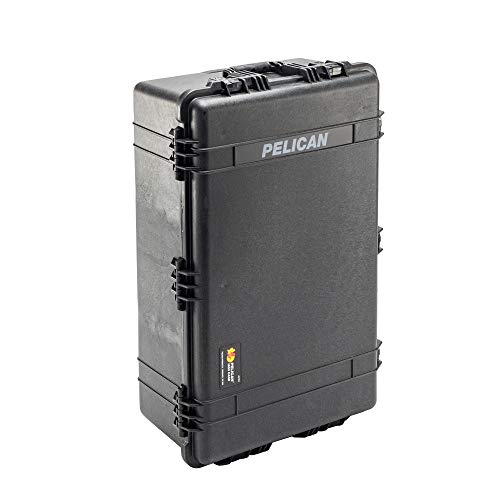Pelican 1650 Case No Foam (Black) - color: Black, style: No Foam