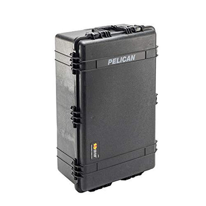 Pelican 1650 Case No Foam (Black) - color: Black, style: No Foam