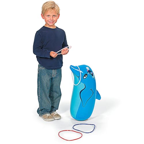 Inflatable Dolphin Ring Toss Game, Vacation Bible School 2024
