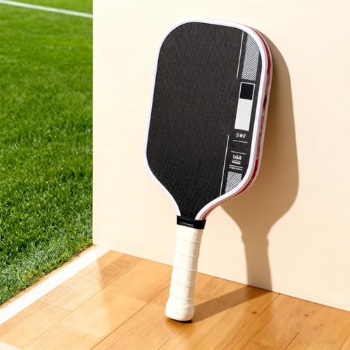 SUNGOOYUE Ball Paddle, Table Tennis Racket Ball Paddle 16mm PP Cellular Core Vibration Absorbing Strong Power and Spin Surface for Enhanced