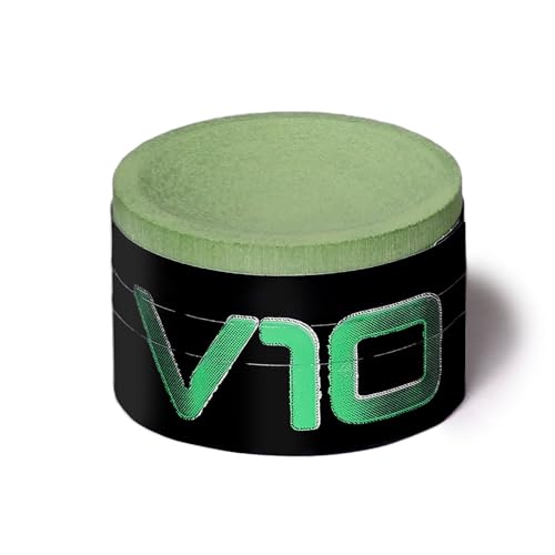 TAOM V10 Billiard Pool Cue Premium Chalk Green - with Chalk Holder
