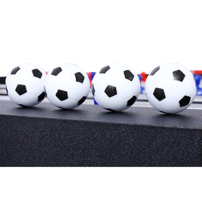 Foosball Table, Adult Size, 54 inch Standard Size Foosball Table, Indoor Full Size Foosball Tables for Home, Family, and Game Room, Soccer with Foosball Tables Set, Black