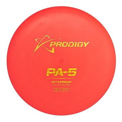 Prodigy Disc 300 PA-5 | Understable Disc Golf Putter | Great for Turnovers & Hyzer Flip Shots | 170-177g | Grippy 300 Plastic | Great Beginner Disc Golf Putter | Colors May Vary
