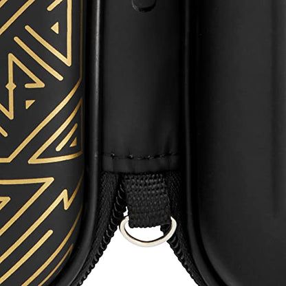 Casemaster Sentinel Dart Case, Holds 6 Steel Tip or Soft Tip Darts Fully Assembled, Hard Shell EVA Case with Foam, Water Resistant, Galaxy - color: Galaxy