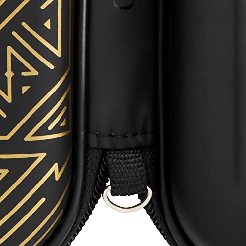Casemaster Sentinel Dart Case, Holds 6 Steel Tip or Soft Tip Darts Fully Assembled, Hard Shell EVA Case with Foam, Water Resistant, Galaxy - color: Galaxy
