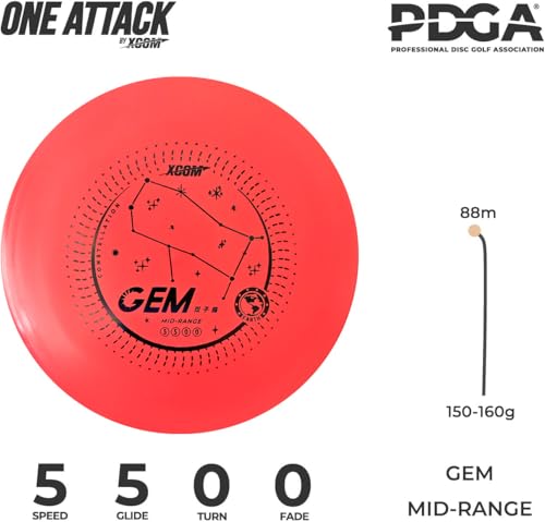 PDGA Approved Disc Golf Set - 6 PCS 155-178g Discs | 2 Putters, 2 Midrange, 2 Drivers | Accessories Include Mini Marker | Beginner Set for Outdoor Backyard