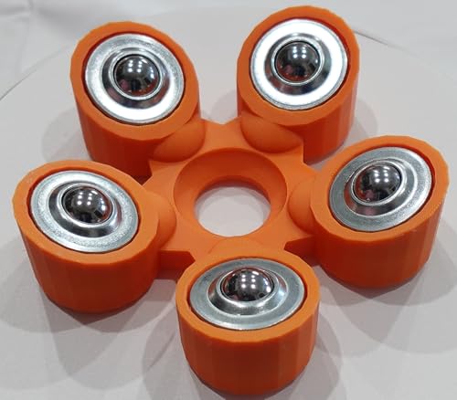 Bowling Ball Spinner - color: Orange