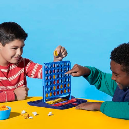 Official Hasbro Games Connect 4 Game (2025 Edition) | All-in-1 Storage, Carrying Case, Score Tracker | Ages 6+ | 2 Players | Family Games for Kids