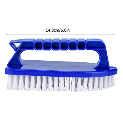 Pool Supply Hand-Held Pool Brush, Pool Step Corner Brush, Cleaning Tools with Fine Bristles Best for Swimming Pools, Spas & Hot Tubs