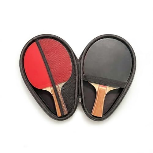 Colorful Table Tennis Racket Cover Ping Pong Paddle Bag Table Tennis Racket Case - color: Silver for 2 rackets
