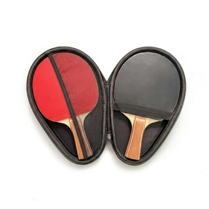 Colorful Table Tennis Racket Cover Ping Pong Paddle Bag Table Tennis Racket Case - color: Silver for 2 rackets