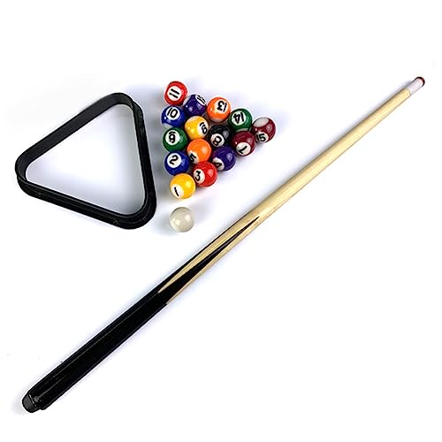 Pool Cue Stick Wooden Billiard Cue for Boys Lightweight Easy to Use for Learning Entertainment for Young Pool Players