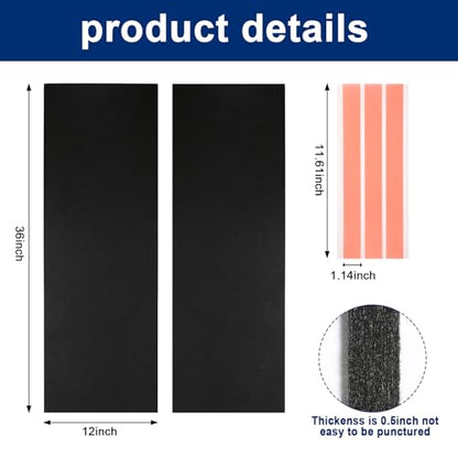 Dart Board Wall Protectors, 36" H X 24" W X 0.5" Thickness, Felt Wall Tiles Dart Board Wall Surround Protector, Cork Board Alternative