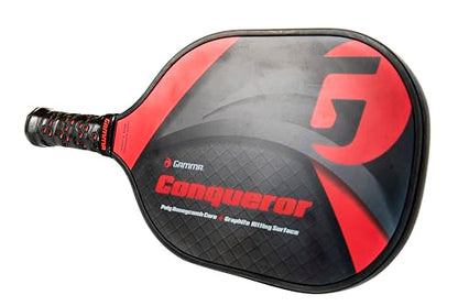 Gamma Pickleball Paddles, Venture Series, USAPA Approved, Graphite Composite Surface, Honeycomb Grip, Conqueror, Discovery, Odyssey, Unbeatable Control, High Performance - style: Conqueror