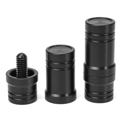 4 Sets Pool Cue Joint Protector, 5 16 X 18 Pool Thread Stick Joint End Protector, Black Plastic Cap for Billiard Players Cues, Joints Tip Caps Kit, Billiards Accessories Equipment