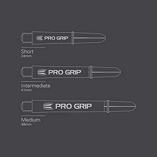 Target Darts 5 x Sets of Pro Grip Shaft - 15 in Total - color: Black, size: Short